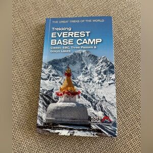REI Trekking Everest Base Camp Guidebook - Blue and White